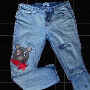 Hand Painted jeans